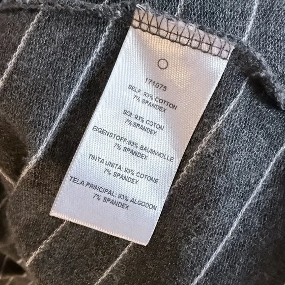 Anthropologie Dolan Gray Striped Knit Blazer Size XL - like new! - Picture 8 of 12